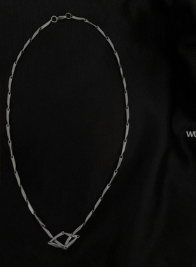 wumulle 棍子项链手链 高级简易风cool男女 不善表达冷淡的我 B37