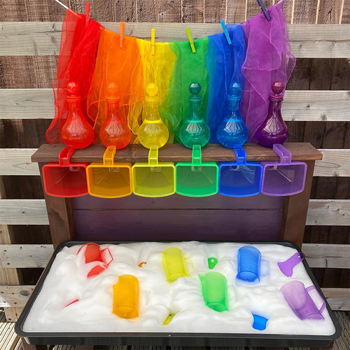 夏日夏季玩水戏水玩具教具早教蒙氏蒙特蒙特梭利开放性材料幼儿园