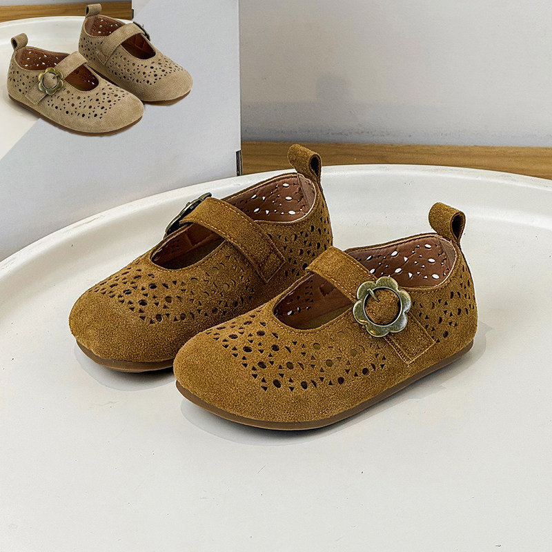 斜方头复古风软底儿童中大童小仙女风豆豆平底女童小皮鞋单鞋2026,童鞋/婴儿鞋/亲子鞋,皮鞋,淘宝优惠券,粉丝福利购,淘宝优惠卷