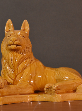 陶瓷招财中式客厅风水