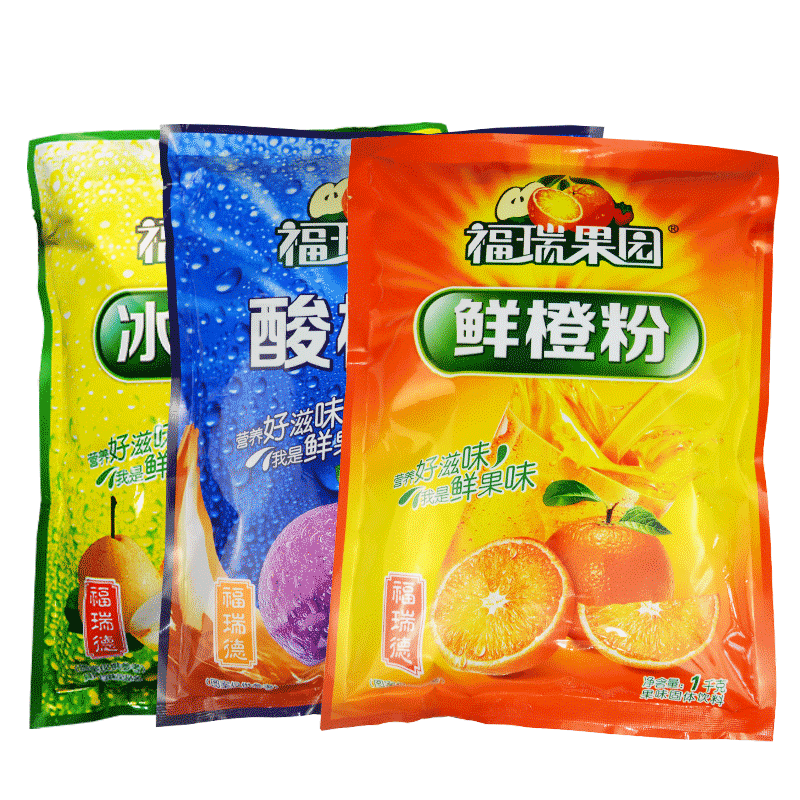福瑞果园雪梨酸梅粉鲜橙1000g