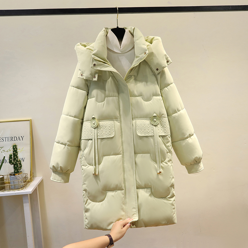 休闲大码显瘦棉衣外套女韩系宽松