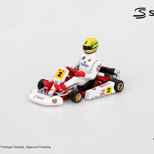 驰誉模型 MINIGT 1:64 #1156 塞纳卡丁车 Senna 2号 合金汽车模型
