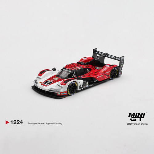 保单保发 MINIGT 1:64 #1224 保时捷963 7号 合金汽车模型