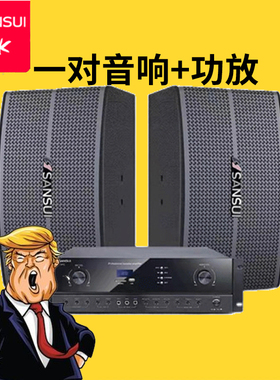 山水KB3-10家庭KTV音响大功率重低音演出音箱卡包室内会议家用K歌