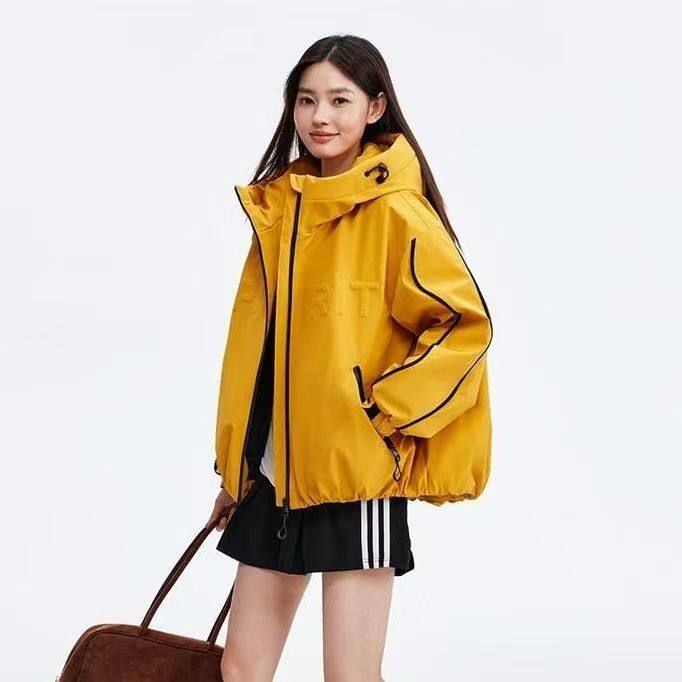 羽绒服雪花系列2025新款时尚运动户外加厚时尚保暖冲锋衣工装外套