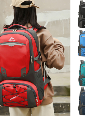 大容量新款户外旅行双肩背包40L 60L徒步野营登山包85L男女休闲