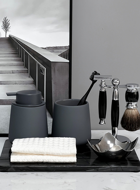 现代简约创意卫浴摆件洗手台装饰