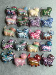 大漆猫咪檀木飘漆猫小姐新款大漆礼品送扣头包挂件钥匙扣