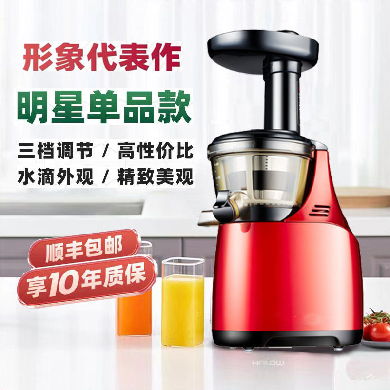 韩国进口低速渣汁分离原汁机