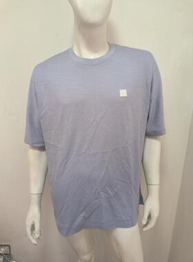 威家男士上衣夏季宽松大码T恤衫纯棉面料 胸围126