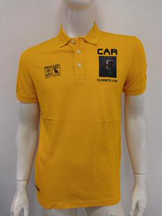 凯家样衣男士夏季翻领短袖舒适透气POLO面料 胸围104