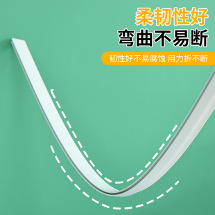 pvc软膜灯箱卡条软膜灯箱龙骨塑料异形灯箱卡槽塑料卡条F码 h码