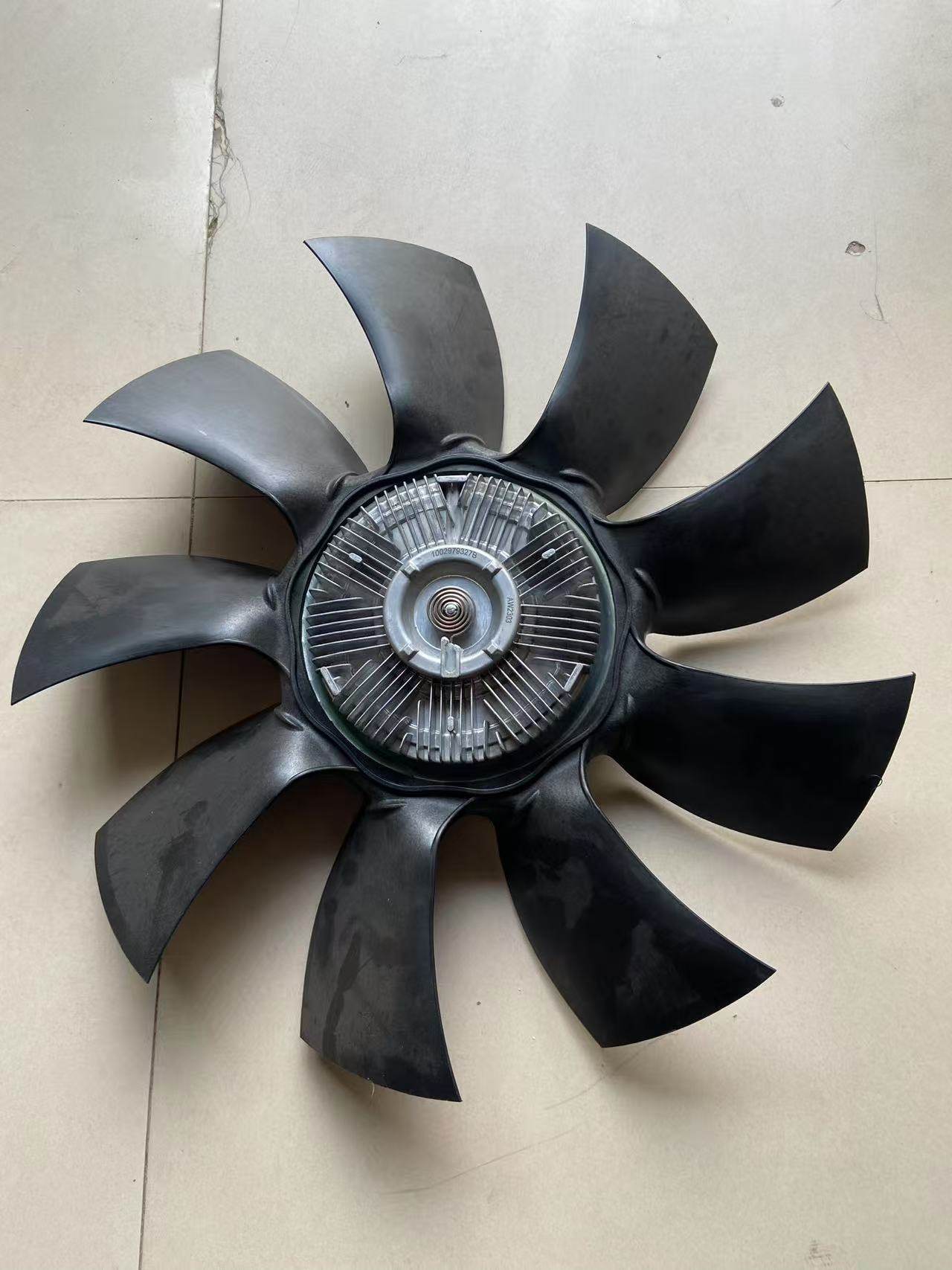 适用联合重卡发动机电控硅油离合器风扇总成YC4E配件1002979327B