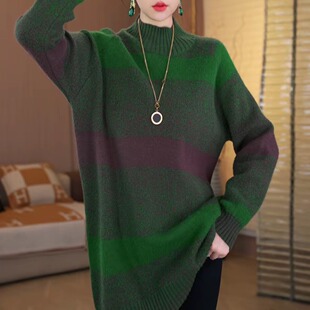 冬季减龄休闲韩版时尚针织衫时尚气质潮流显瘦百搭毛衣女款