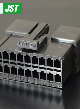 SMR-18V-B  (黑色)供应日本JST连接器  塑壳 2.5间距 原厂