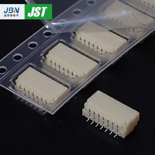 1.0间距 SM07B 原厂 针座 供应日本JST连接器 SRSS