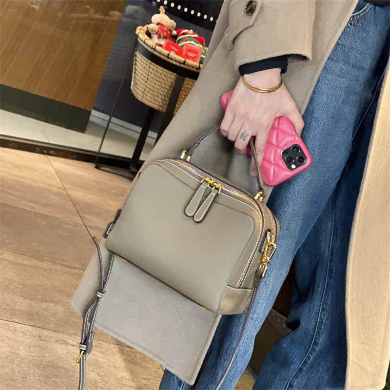 2024新款包包时尚潮包包女秋冬斜挎包真皮女包百搭单肩手提小方包,箱包皮具/热销女包/男包,小方包,淘宝优惠券,粉丝福利购,淘宝优惠卷