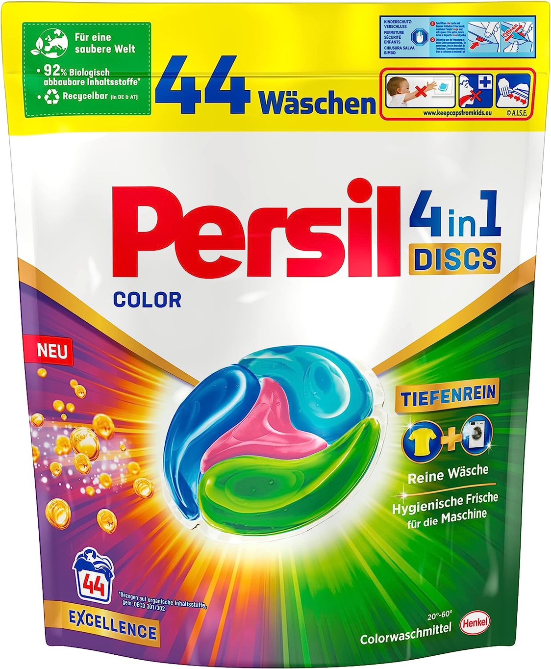 德国persil洗衣珠多效合一小飞碟