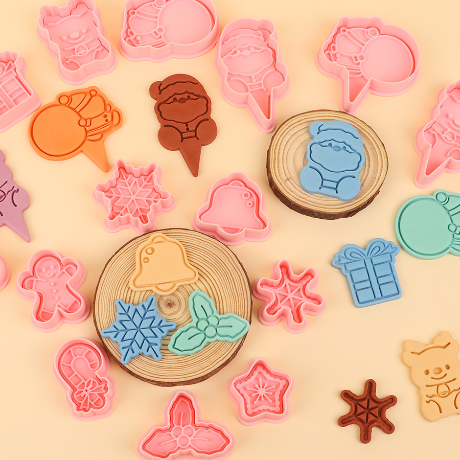 圣诞快乐系列仿真饼干模具