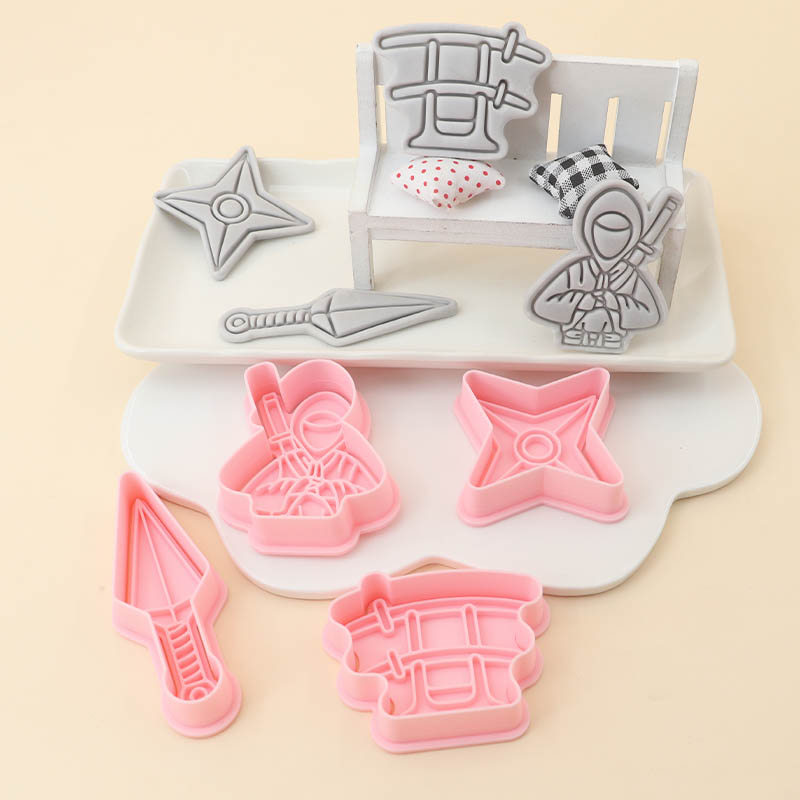 忍者系列饼干模具印花模