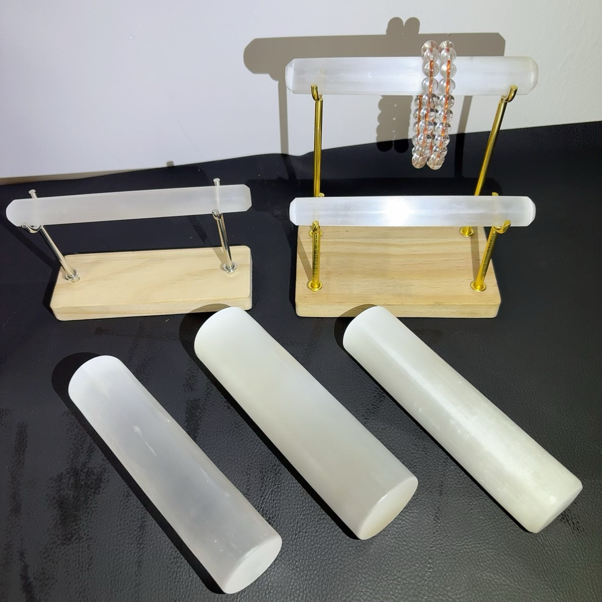 新货天然摩洛哥透石膏棍长条状原石原矿圆棒横放手链展示收纳支架,饰品/流行首饰/时尚饰品新,奇石,淘宝优惠券,粉丝福利购,淘宝优惠卷