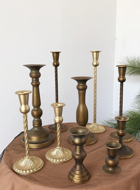 欧式铁艺高档轻奢水晶球底座金属合金球托支架居家摆件复古时尚