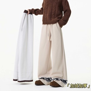 新款 B315 美式 脚设计加绒休闲卫裤 K25913JR 复古裤 冬季