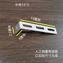 角铁支架角钢支撑卡管卡L型支架天然气管道固定支架消防管托架46