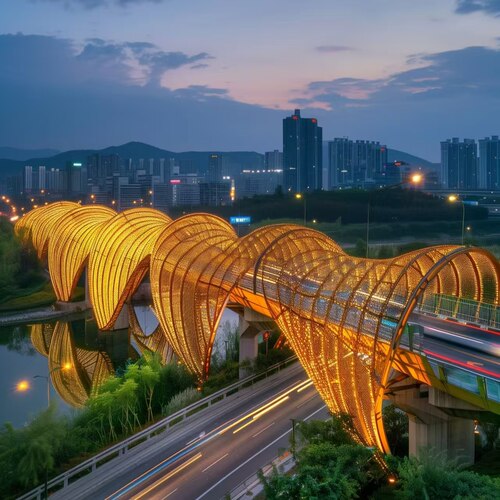 ETFE膜材定制气囊膜结构PVDF建筑膜材PTFE景观商场建筑水立方同款