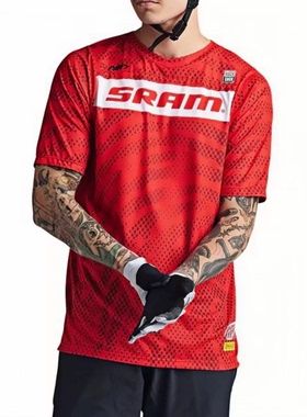 2025新款 TLD 短袖速降服山地自行车骑行服越野摩托装备防晒速干