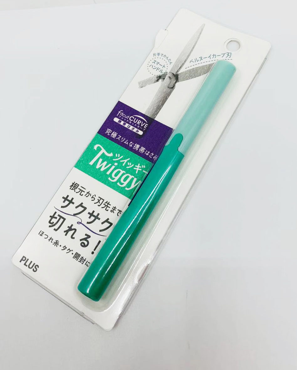 JAPAN PLUS 펜식 휴대용 가위 SC-130P 디즈니 콜라보레이션 접이식 포켓 편리 가위