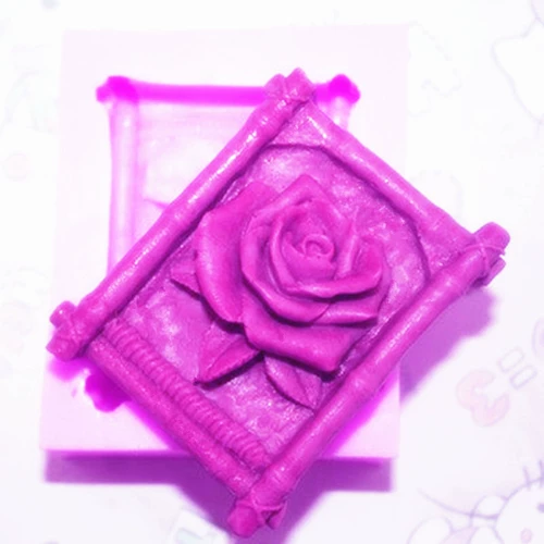 Форма для мыла, мыло ручной работы, силиконовая силиконовая форма с розой в составе