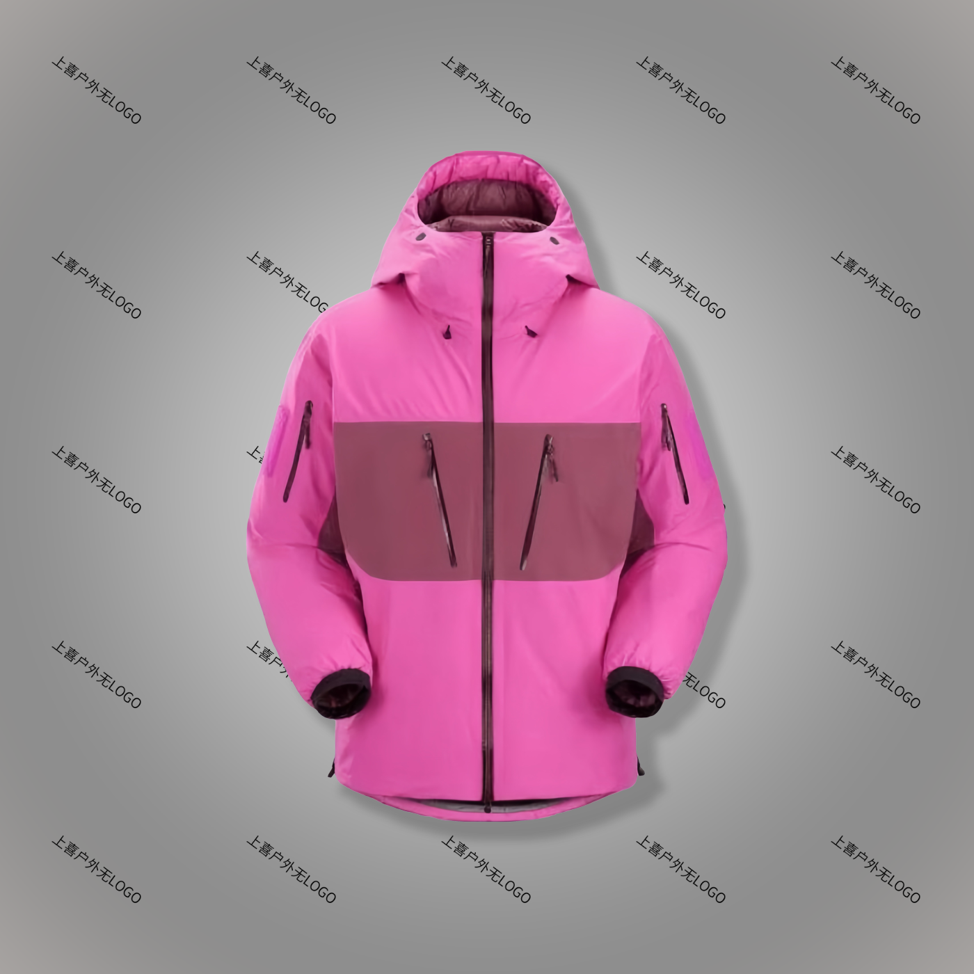 System_A防风防水羽绒服男外套