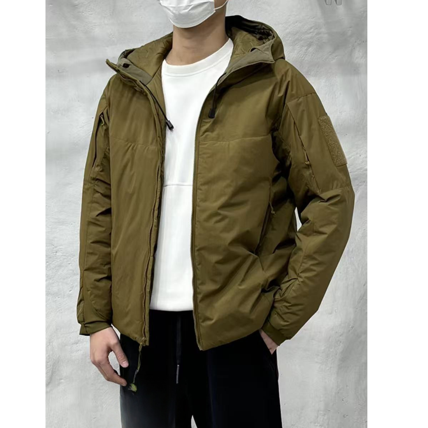 冬季棉服防泼水保暖战术男外套