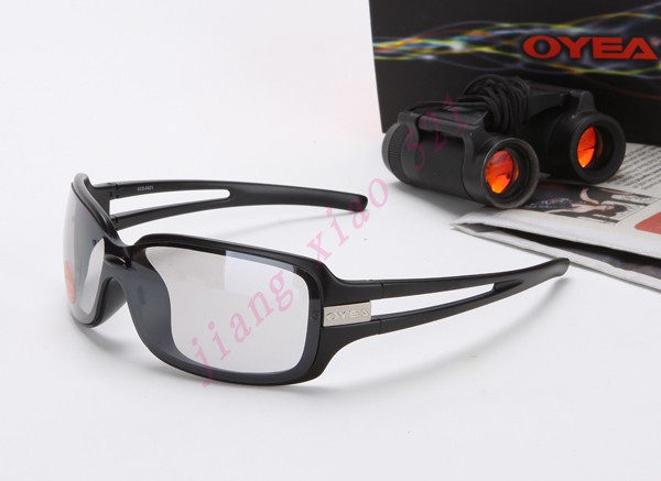 OYEA欧野女士休闲眼镜防紫外线 太阳镜风雅O0421黑色红色舒适千禧