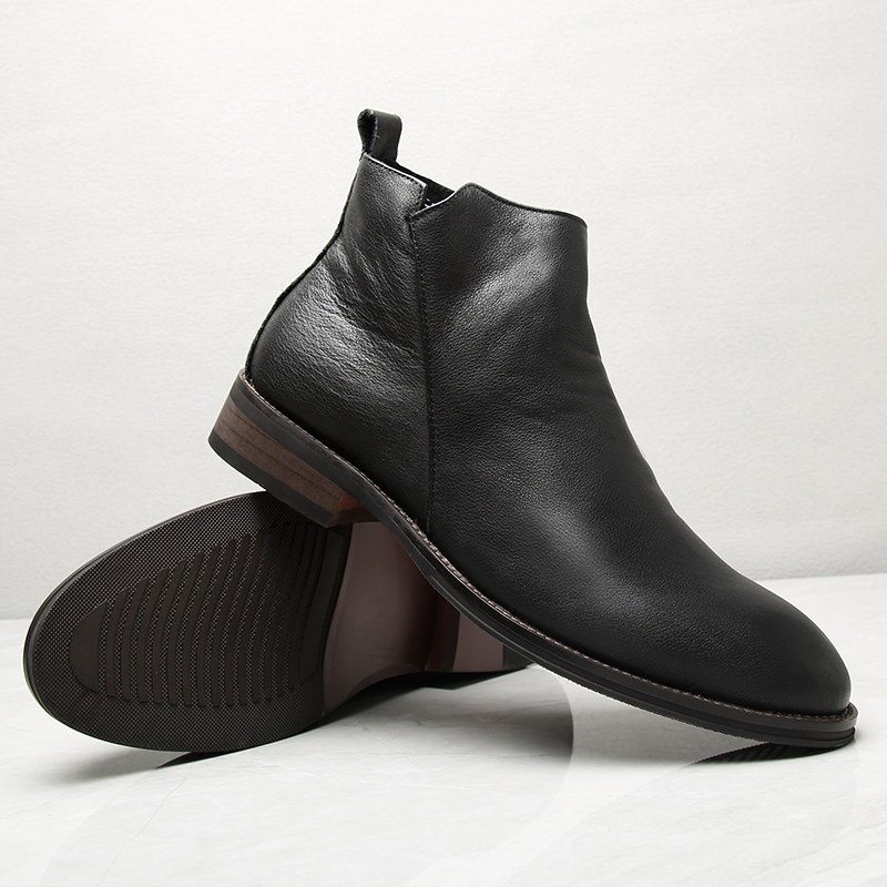 PADASO FALL|WINTER PREMIUM ITALIAN NAPA LEATHER CHELSEA BOOTS 210810 H-DC