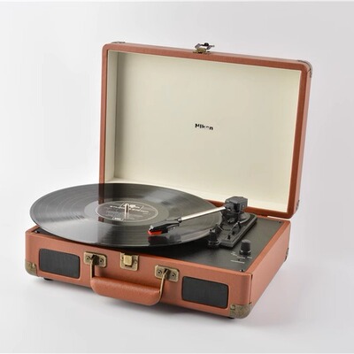 箱式轻奢别墅样板间黑胶唱片机