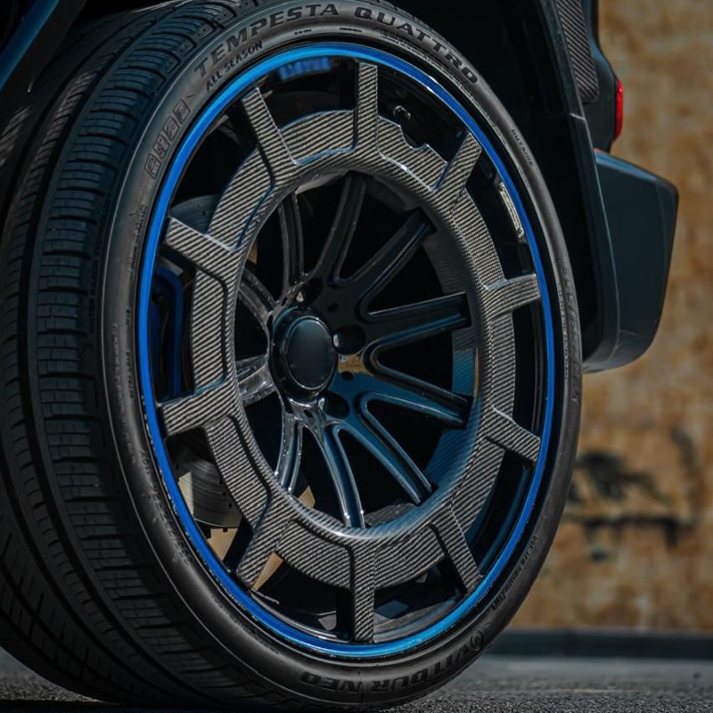 MMN适配奔驰AMG G63 改装巴博斯BRABUS锻造轮毂定制23寸宽体W463A