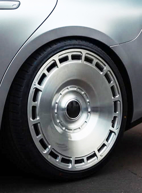 MOKA适配奔驰S级W221 222 223精抛锻造轮毂定制VIP风格