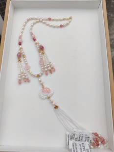 原创汉服配饰女皇贝淡水珍珠璎珞配饰古风搭配古装配饰中国风