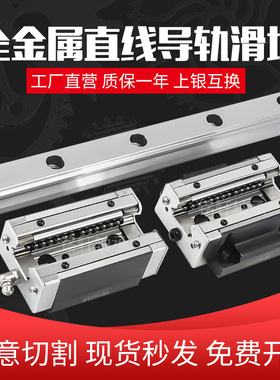 全金属耐高温HGH55CA HGH55HA  HGW55CC  HGW55HC钢保滑块全钢