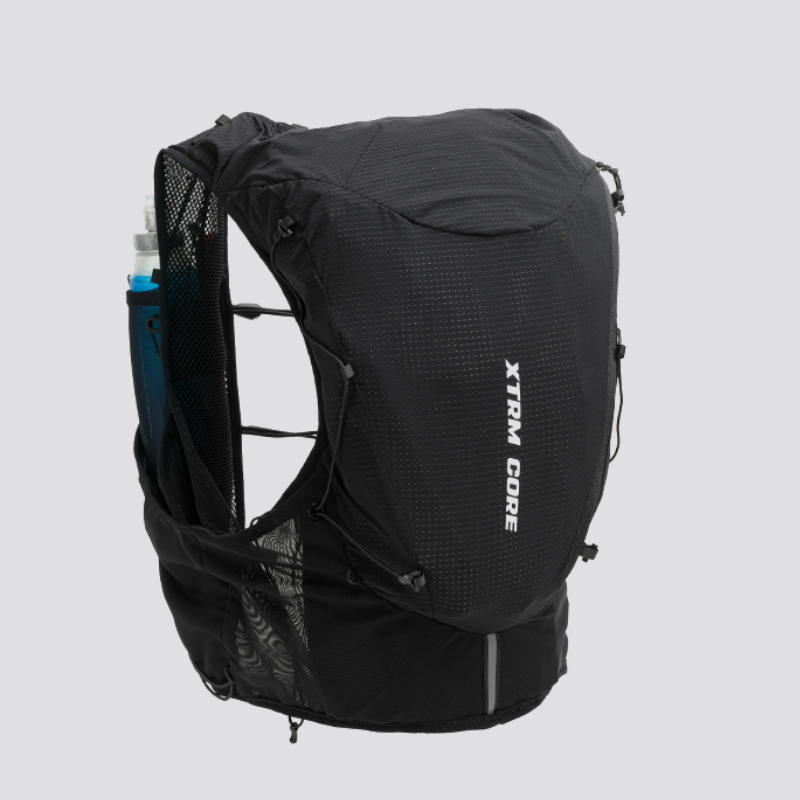 户外越野跑步背包 专业竞赛水袋包长距离徒步登山包大容量12L SET