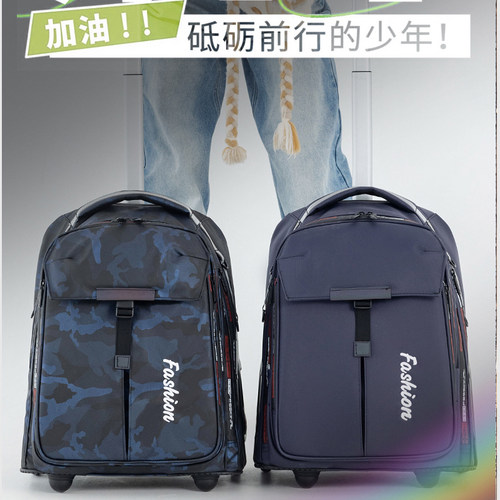 背拉两用大轮可爬楼梯