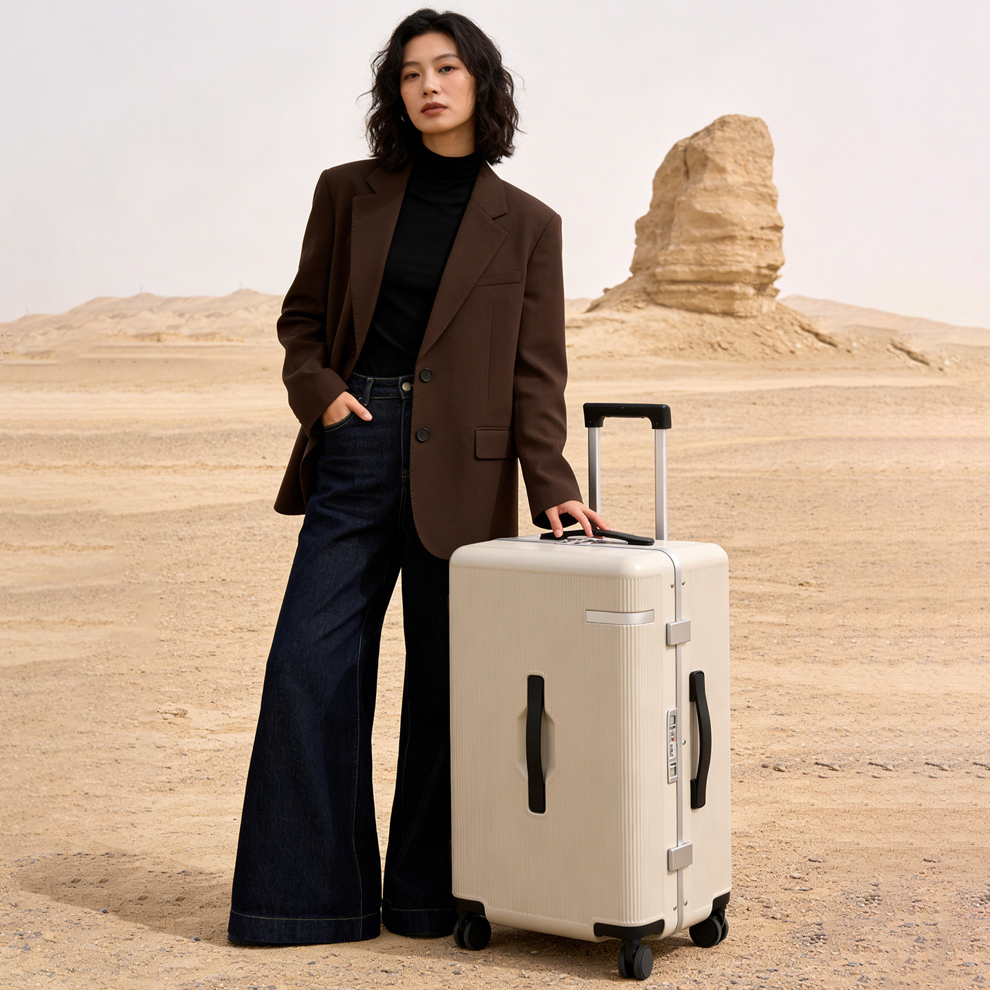 新品三七分行李箱商务小型20寸登机箱女学生拉杆箱男26寸出国30寸