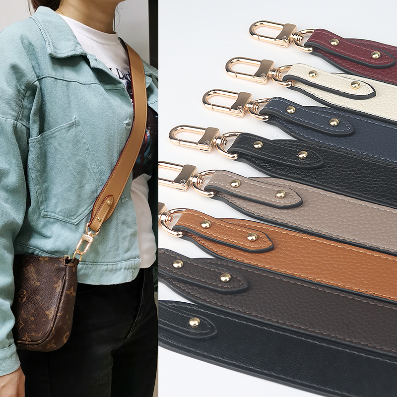 真皮包带，多色可选，95cm长度