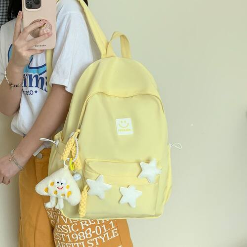 韩版小清新森系双肩包