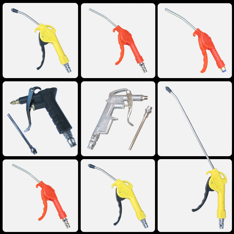 气泵胎压枪打气嘴吹尘枪