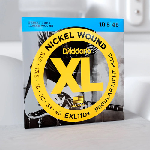 镀镍缠绕弦太和乐器D'Addario