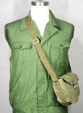 6070年代56班机单链盒袋RPK RPD AK蛋鼓挎包重磅帆布复古斜挎圆包